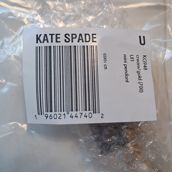 Kate Spade Cream And Gold Necklace - Picture 10 of 10